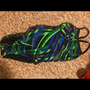 Size women’s XS/S cross back Dolphin swimsuit